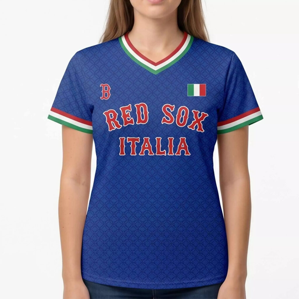 2026 Red Sox Italian Pride Giveaway Jersey 2026 Red Sox Italian Pride Giveaway Jersey