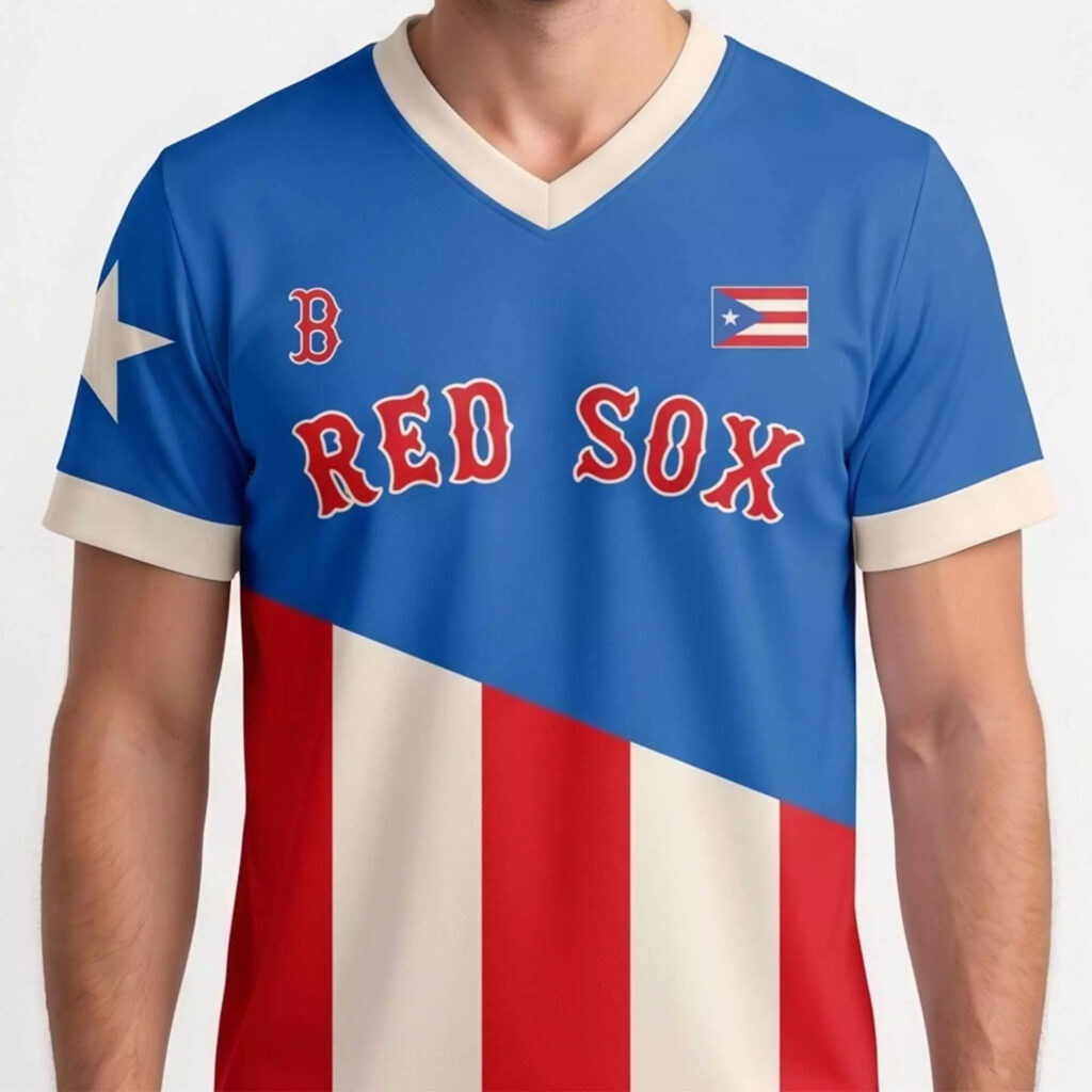2026 Red Sox Puerto Rican Giveaway Jersey 2026 Red Sox Puerto Rican Giveaway Jersey