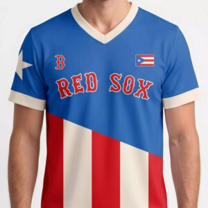 2026 Red Sox Puerto Rican Giveaway Jersey - Vibrant Shirt 2 2026 Red Sox Puerto Rican Giveaway Jersey - Vibrant Shirt