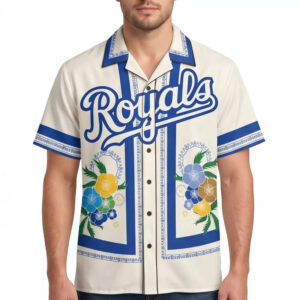 2026 Royals Here Comes the Bloom Giveaway Hawaiian Shirt - Vibrant Top 2 2026 Royals Here Comes the Bloom Giveaway Hawaiian Shirt - Vibrant Top