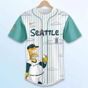 2026 Seattle The Simpson Jersey - Vibrant Fan Baseball Shirt 1 2026 Seattle The Simpson Jersey - Vibrant Fan Baseball Shirt