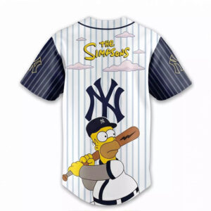 2026 Yankees The Simpson Jersey - Vibrant Fan Baseball Shirt