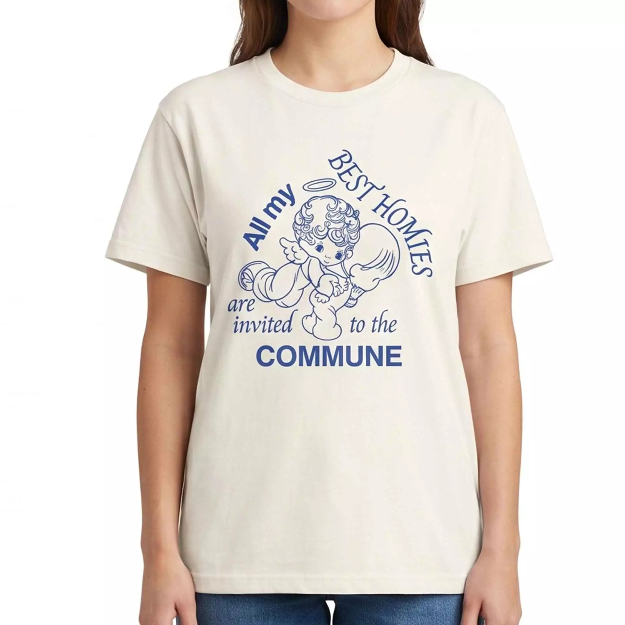 All My Best Homies Are Invited To The Commune Shirt All My Best Homies Are Invited To The Commune Shirt