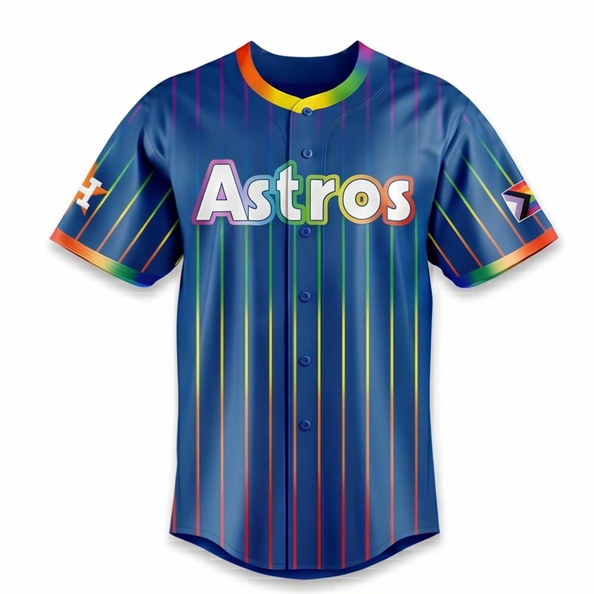 Astros Pride Night 2026 Jersey Astros Pride Night 2026 Jersey