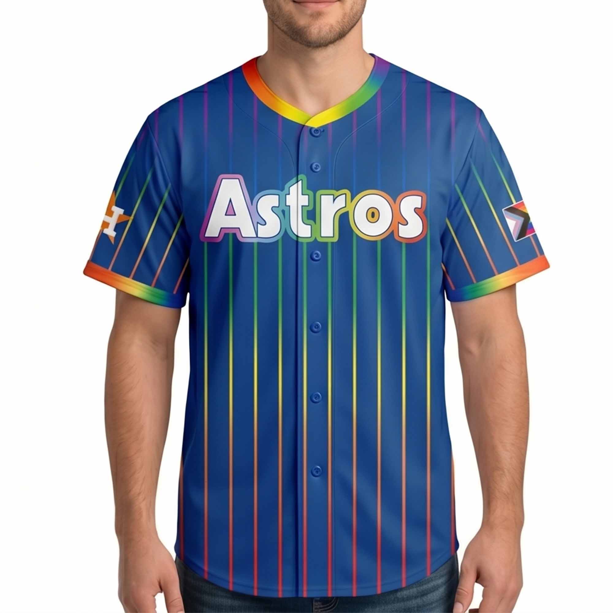 Astros Pride Night 2026 Jersey Astros Pride Night 2026 Jersey