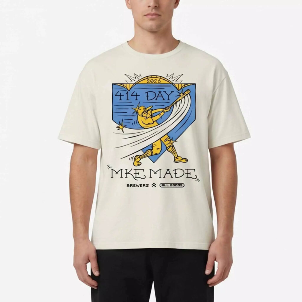 Brewers 414 Day Artist Giveaway 2026 Shirt