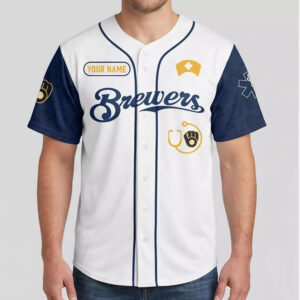 Brewers x Nurse Appreciation 2026 Jersey - Custom Medical Staff Shirt