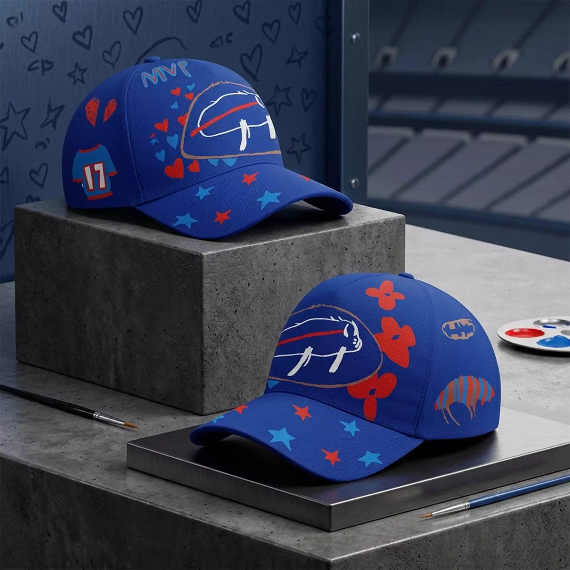 Buffalo Bills 2026 Billustration Hat Buffalo Bills 2026 Billustration Hat
