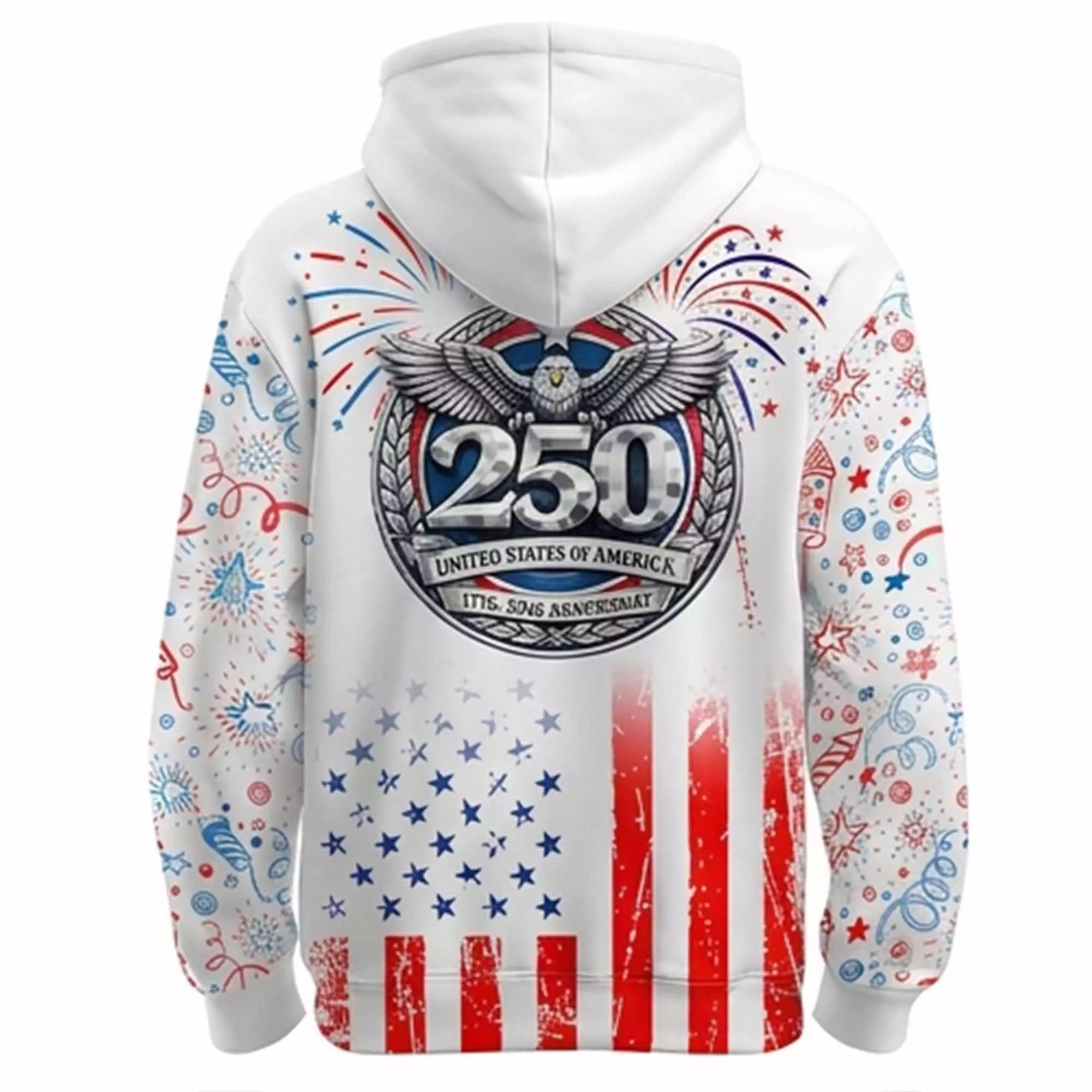 Cubs 250th USA Anniversary Hoodie Cubs 250th USA Anniversary Hoodie
