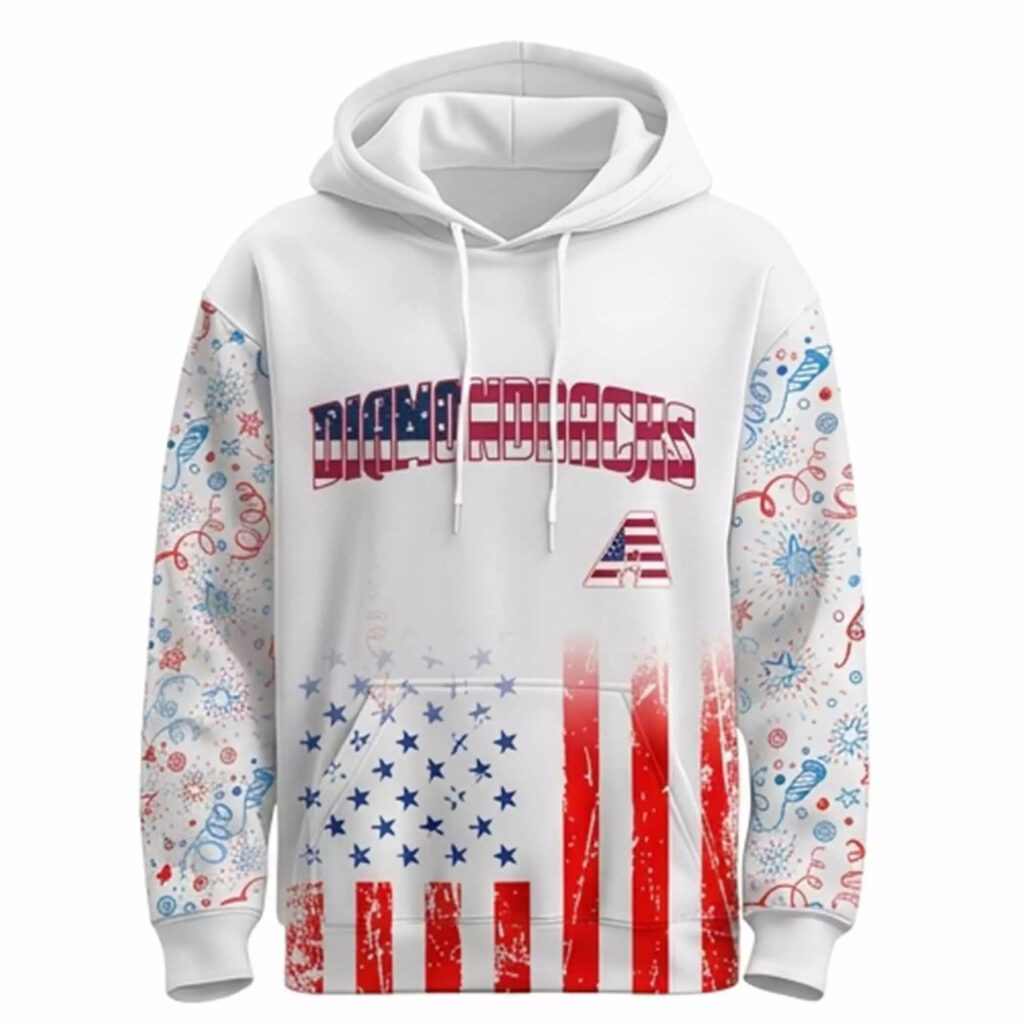 Diamondbacks 250th USA Anniversary Hoodie Diamondbacks 250th USA Anniversary Hoodie