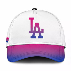 Dodgers Pride Day Bisexual 2026 Hat 2 Dodgers Pride Day Bisexual 2026 Hat