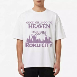 Good Girls Go To Heaven Bad Girls Go To Roku City Shirt Good Girls Go To Heaven Bad Girls Go To Roku City Shirt