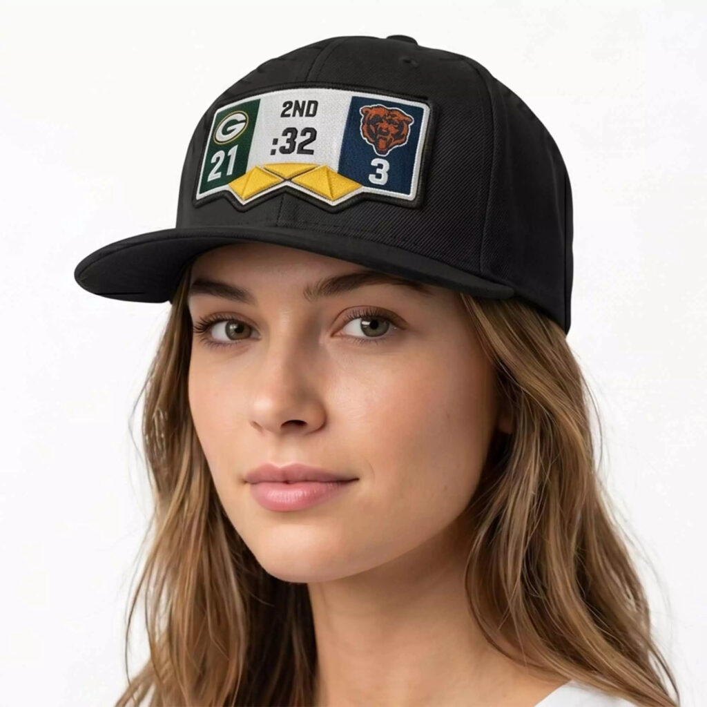 Green Bay Packers 21 3 Chicago Bears Hat