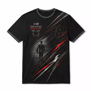 Kyle Busch 18 Ride in Peace Shirt 1 Kyle Busch 18 Ride in Peace Shirt