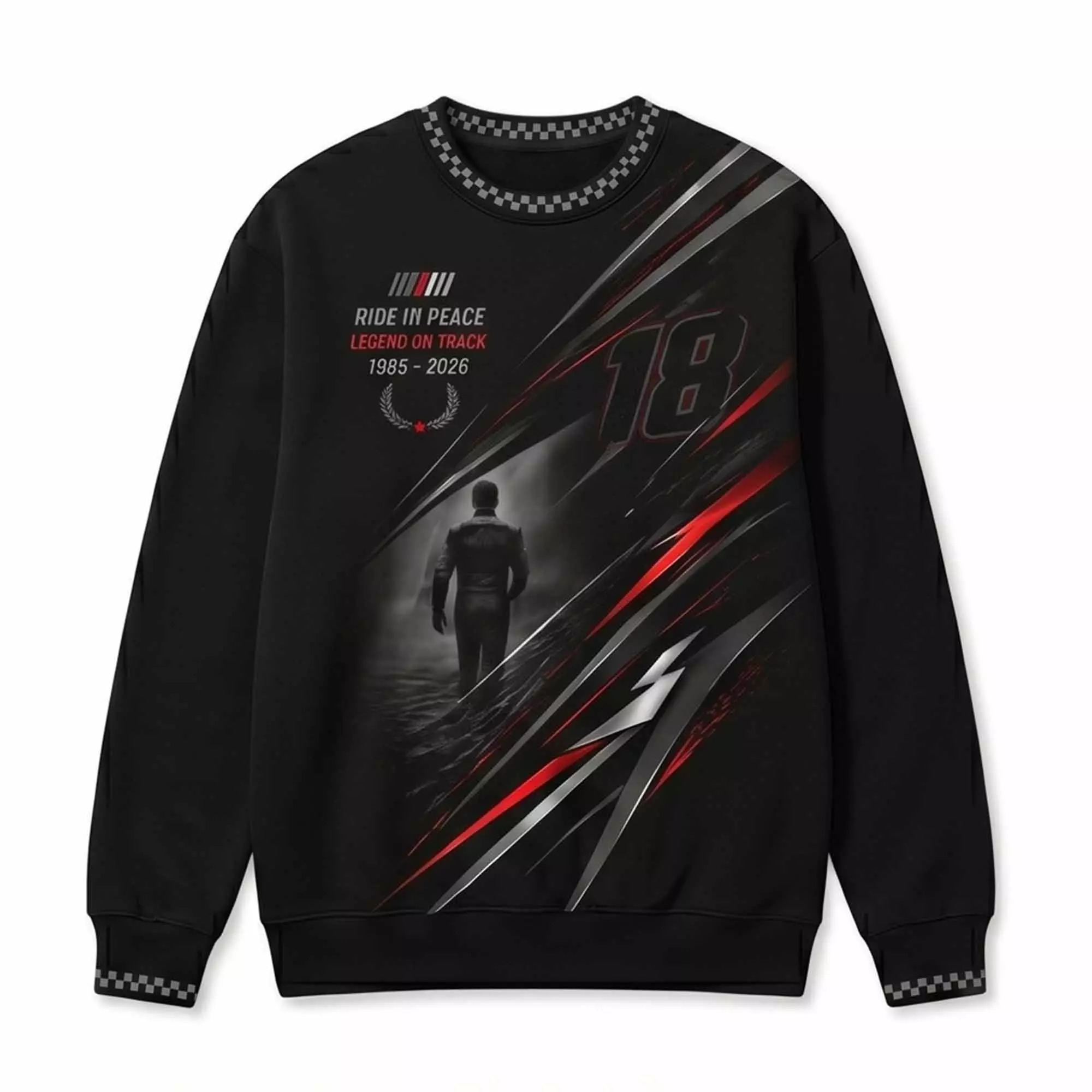 Kyle Busch 18 Ride in Peace Shirt Kyle Busch 18 Ride in Peace Shirt