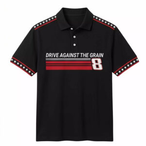 Kyle Busch 8 Drive Against The Grain Polo Shirt 1 Kyle Busch 8 Drive Against The Grain Polo Shirt