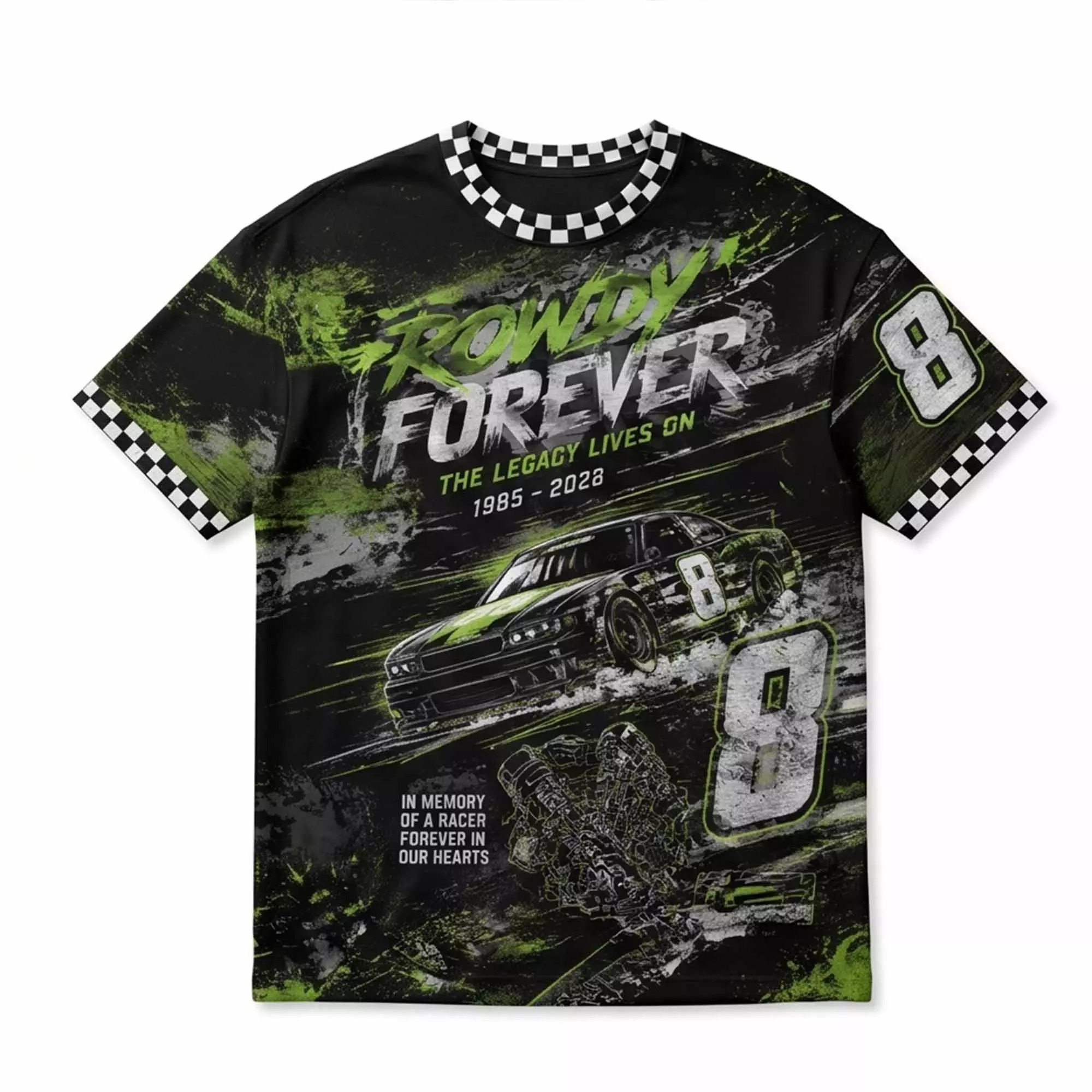 Kyle Busch 8 Rowdy Forever The Legacy Lives On Shirt Kyle Busch 8 Rowdy Forever The Legacy Lives On Shirt