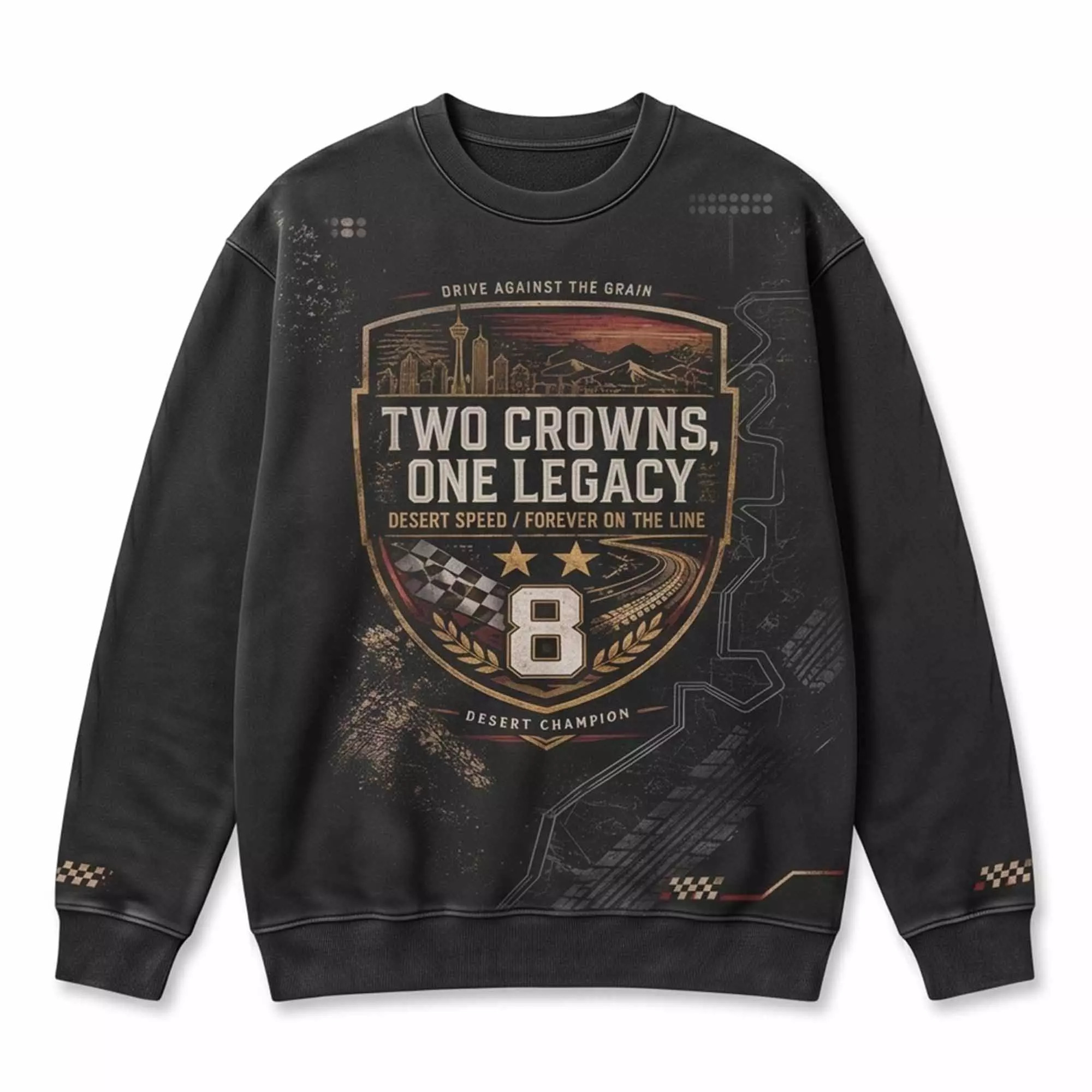 Kyle Busch 8 Two Crowns One Legacy Shirt Kyle Busch 8 Two Crowns One Legacy Shirt