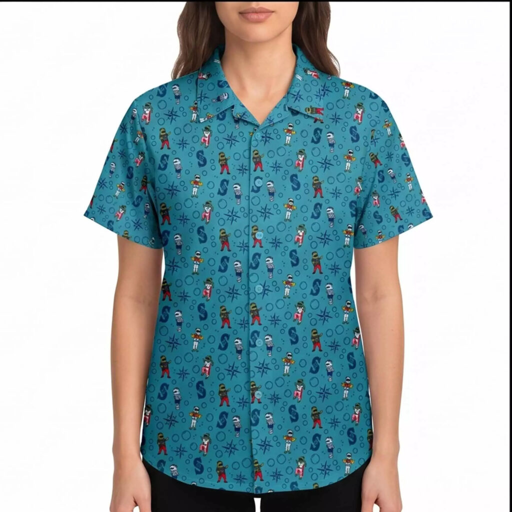 Mariners Salmon Run Day Giveaway 2026 Hawaiian Shirt
