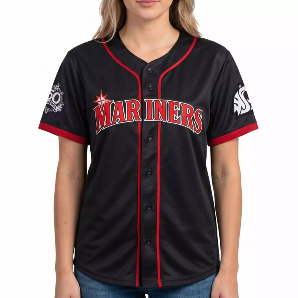Mariners WSU Cougs Night Giveaway 2026 Jersey Mariners WSU Cougs Night Giveaway 2026 Jersey