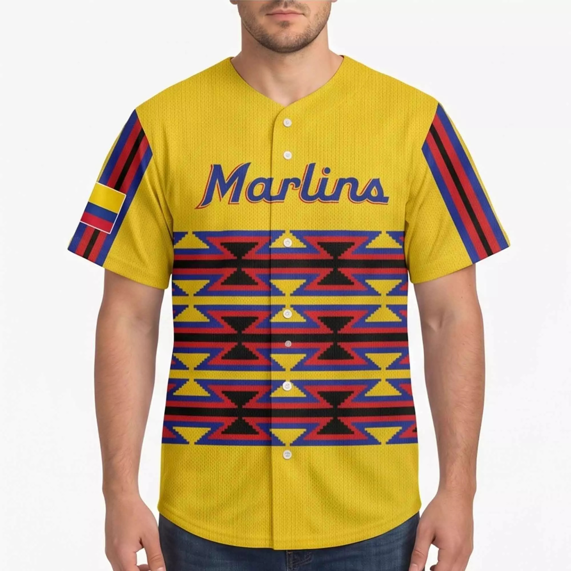 Marlins Colombian Heritage Giveaway 2026 Jersey Marlins Colombian Heritage Giveaway 2026 Jersey