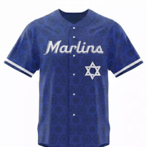 Marlins Jewish Community Celebration Giveaway 2026 Jersey 1 Marlins Jewish Community Celebration Giveaway 2026 Jersey