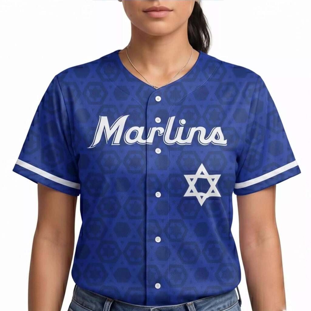Marlins Jewish Community Celebration Giveaway 2026 Jersey Marlins Jewish Community Celebration Giveaway 2026 Jersey
