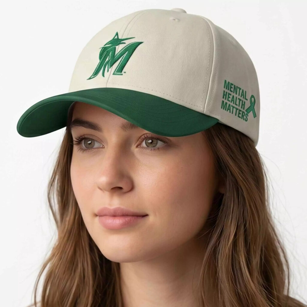 Marlins Mental Health Awareness Night Giveaway 2026 Hat