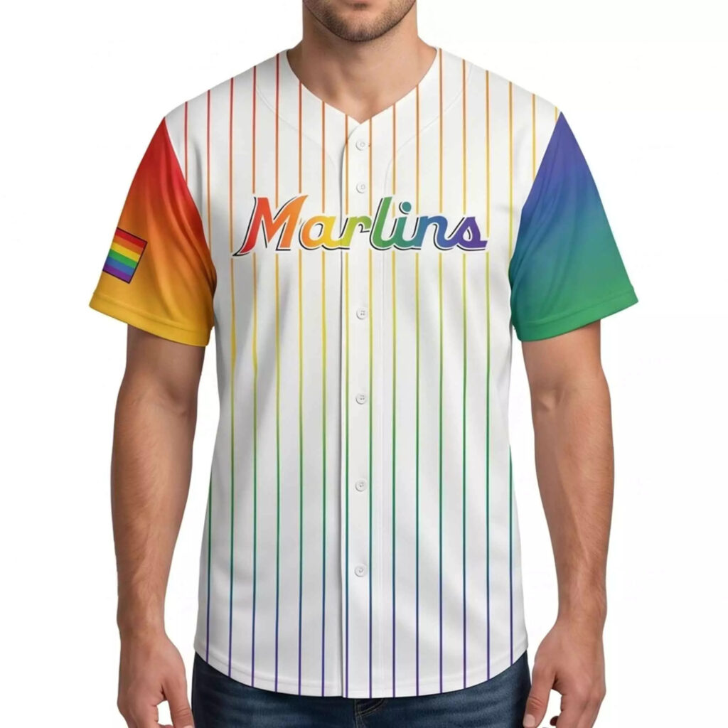 Marlins Pride At The Park Giveaway 2026 Jersey Marlins Pride At The Park Giveaway 2026 Jersey