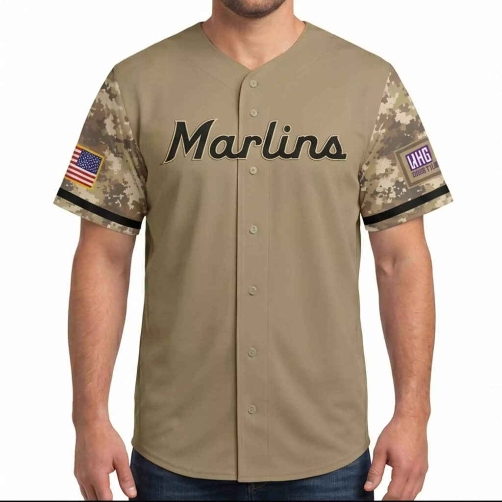 Marlins Military Appreciation Night Giveaway 2026 Jersey Marlins Military Appreciation Night Giveaway 2026 Jersey