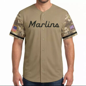 Marlins Military Appreciation Night Giveaway 2026 Jersey 3 Marlins Military Appreciation Night Giveaway 2026 Jersey
