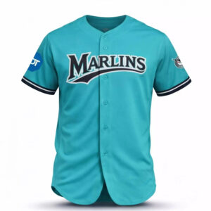 Miami Marlins Teal Throwback Uniforms 2026 Jersey 1 Miami Marlins Teal Throwback Uniforms 2026 Jersey
