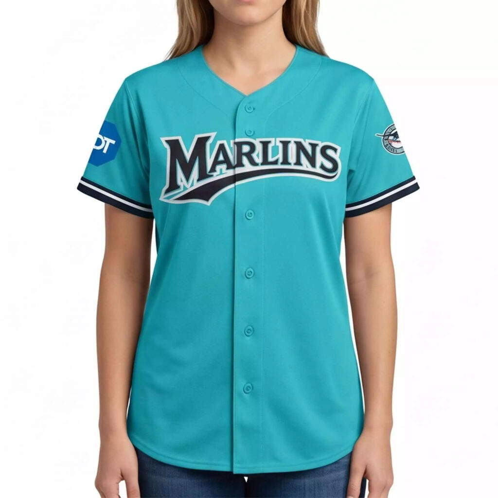Miami Marlins Teal Throwback Uniforms 2026 Jersey Miami Marlins Teal Throwback Uniforms 2026 Jersey