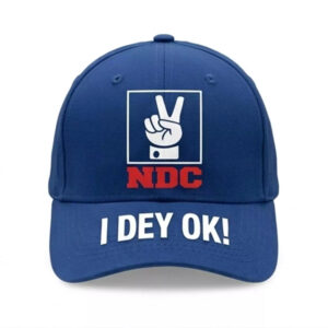 NDC I Dey Ok Hat - Vibrant Ghanaian Pride Cap 2 NDC I Dey Ok Hat - Vibrant Ghanaian Pride Cap