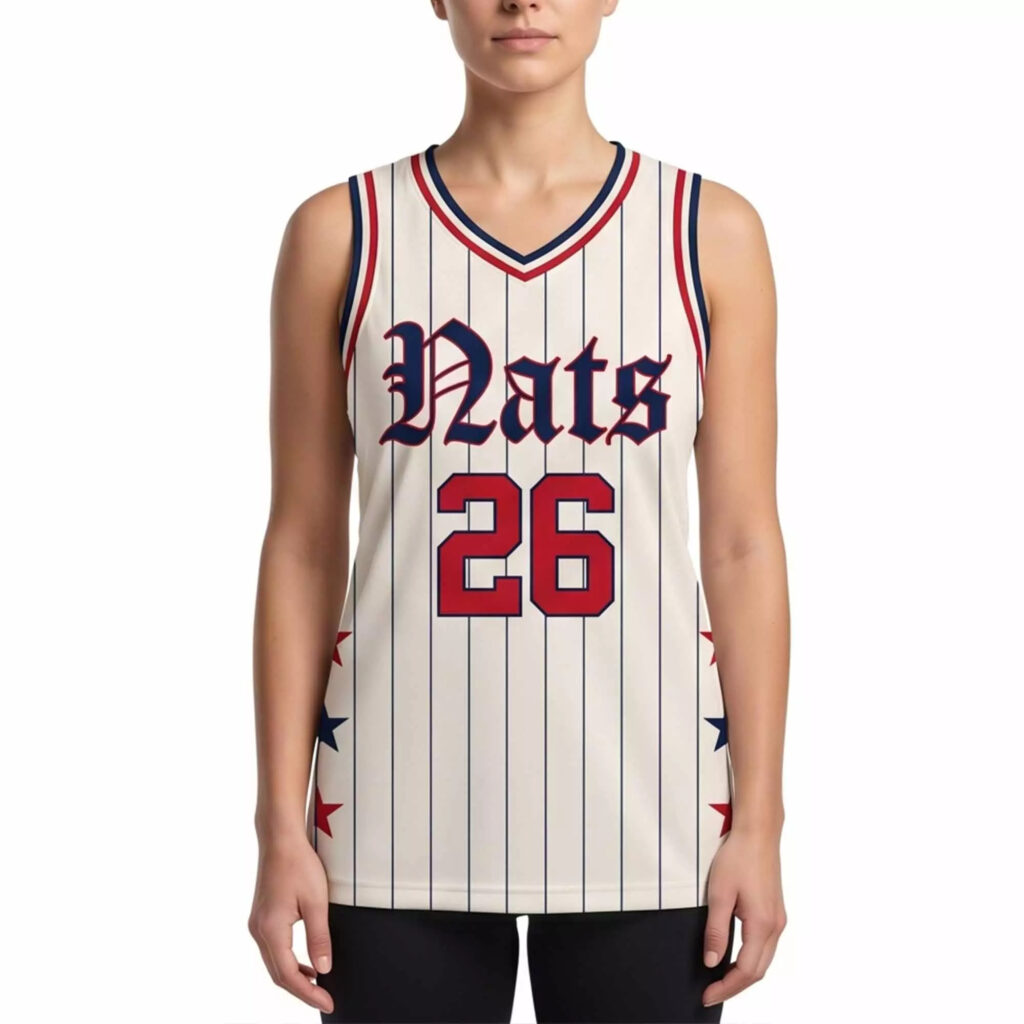 Nationals Giveaway 2026 Basketball Jersey