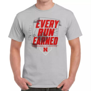 Nebraska Huskers Softball Every Run Farned 2026 Shirt