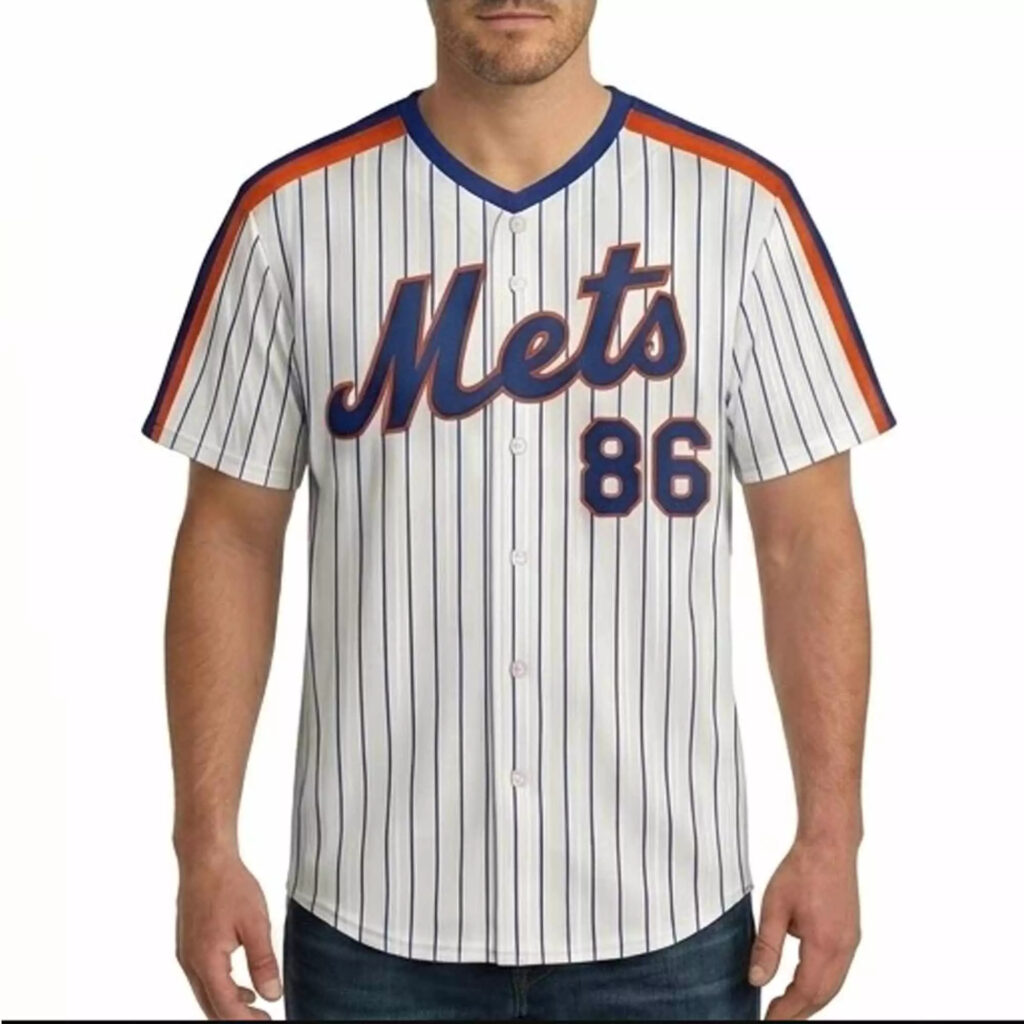 New York Mets 1986 Retro Giveaway 2026 Jersey