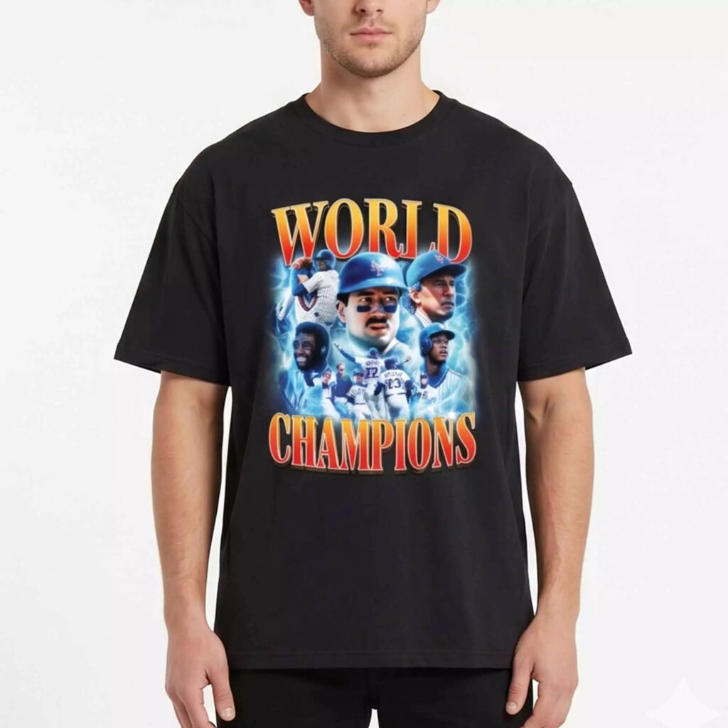 New York Mets 1986 World Champions Giveaway 2026 Shirt