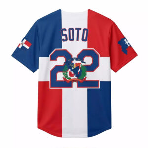 New York Mets Dominican Republic Heritage Giveaway 2026 Jersey