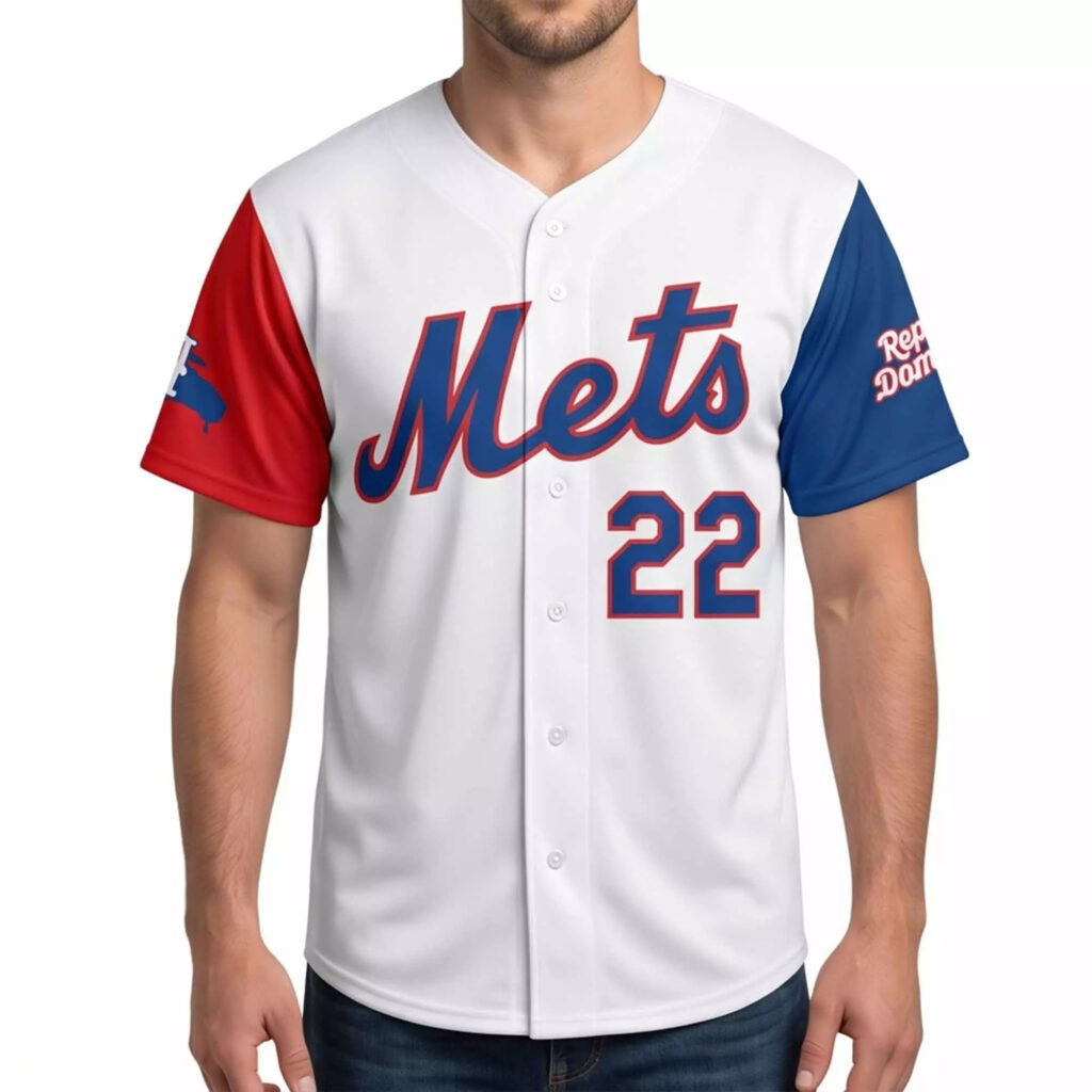 New York Mets Dominican Republic Heritage Giveaway 2026 Jersey