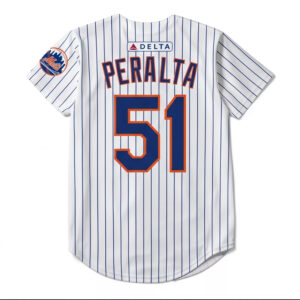 New York Mets Freddy Peralta Giveaway 2026 Jersey