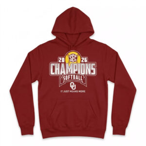 Oklahoma Softball Back-to-Back SEC Regular Season Champs 2026 Shirt