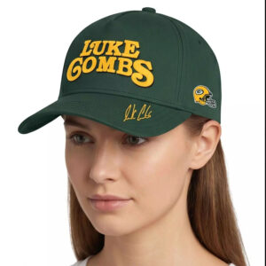 Packers Luke Combs My Kinda Saturday Night Tour 2026 Hat - Vibrant 2 Packers Luke Combs My Kinda Saturday Night Tour 2026 Hat - Vibrant