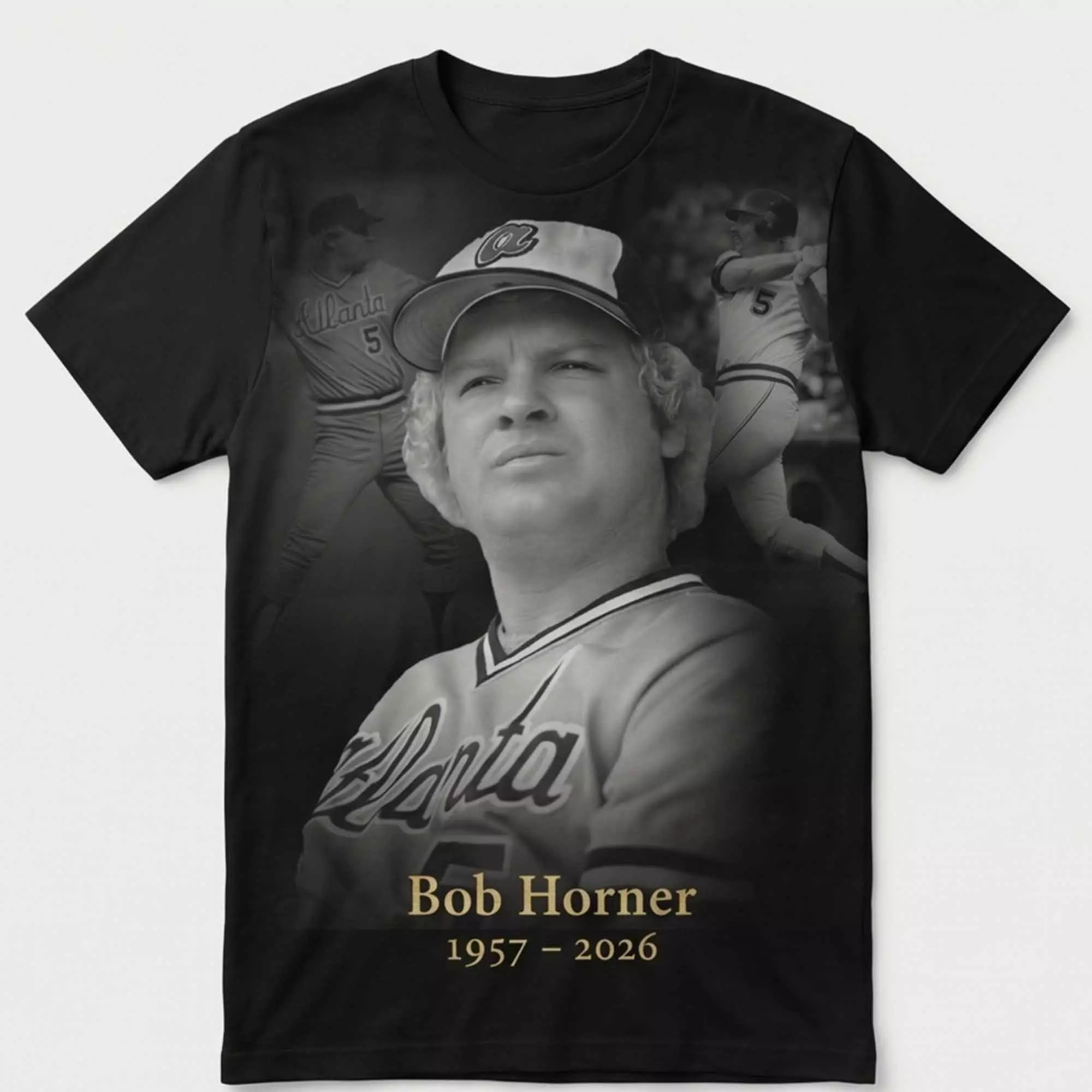 RIP Bob Horner 1957-2026 Shirt RIP Bob Horner 1957-2026 Shirt