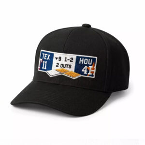 Rangers 11 Astros 4 Scoreboard Hat 1 Rangers 11 Astros 4 Scoreboard Hat