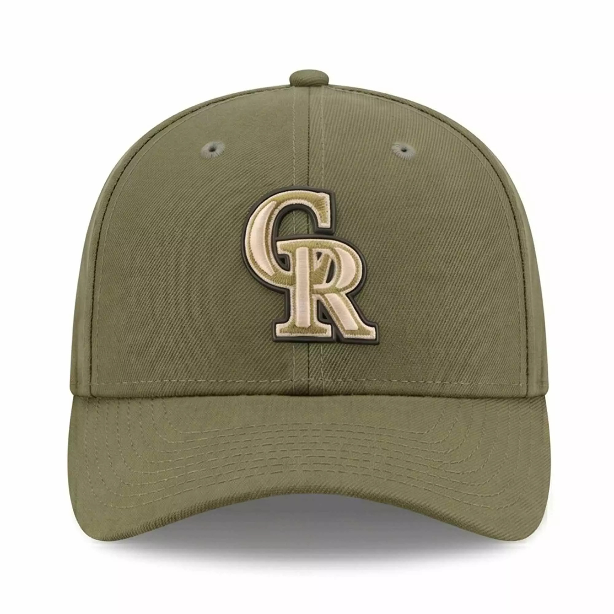 Colorado Rockies Armed Forces Day 2026 Green Hat Colorado Rockies Armed Forces Day 2026 Green Hat