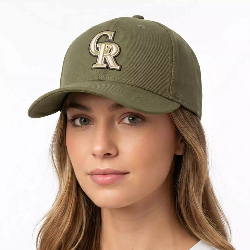Colorado Rockies Armed Forces Day 2026 Green Hat Colorado Rockies Armed Forces Day 2026 Green Hat