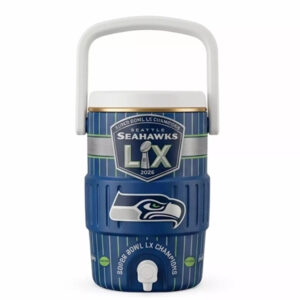 Seattle Seahawks Super Bowl LX Champions 2026 Water Cooler Cup 1 Seattle Seahawks Super Bowl LX Champions 2026 Water Cooler Cup