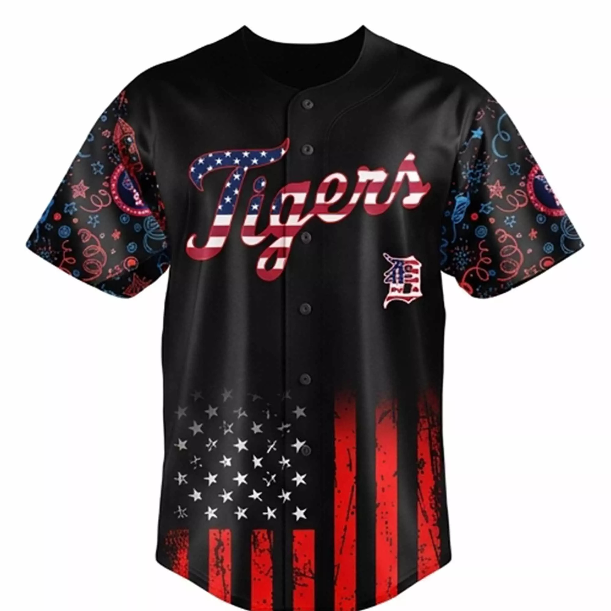 Tigers 250th USA Anniversary Jersey Tigers 250th USA Anniversary Jersey