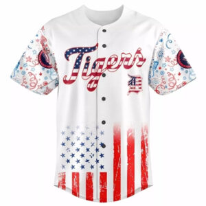 Tigers 250th USA Anniversary Jersey 5 Tigers 250th USA Anniversary Jersey